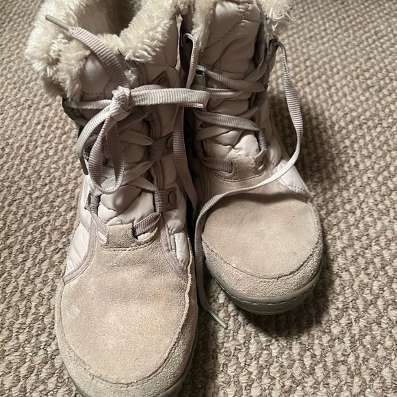 Columbia tan suede winter boots - Picture 2 of 4